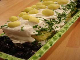 Pastalı Patates Salatası , Pastalı Patates Salatası Tarifi, Resimli Oktay Usta Pastalı Patates Salatası Tarifi Yapılışı