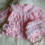2012 kiz bebek pembe hirka modelleri