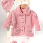 cok guzel pembe kiz bebek hirka modelleri