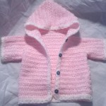 pembe kiz bebek hirka modelleri