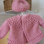 pembe kiz bebek orgu hirka modelleri 2012