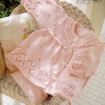 pembe orgu kiz bebek hirka modelleri