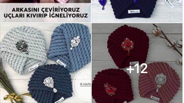 Aksesuarlı Bayan Bandana Modelleri