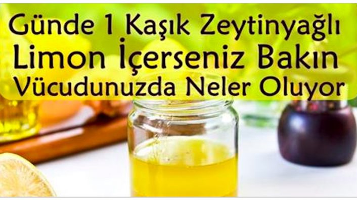 Zeytinyağlı Limon 6 Sağlık Sorunu İçin Tam Anlamıyla Bir Mucize…