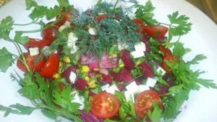Kırmızı Pancar Salatası