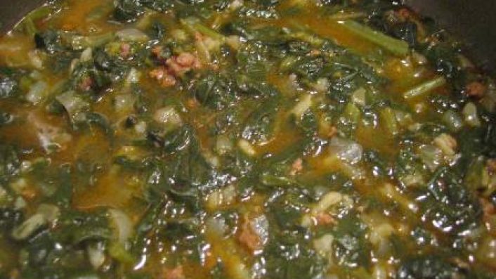 Kıymalı Ispanak