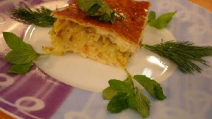 Patatesli Kavurmalı Börek