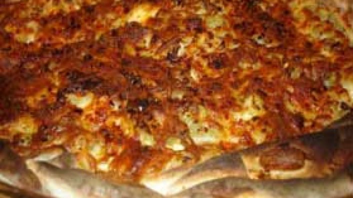 Patlıcanlı Açık Börek