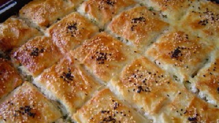 Tepsi Böreği, Tepsi Böreği Tarifi, Resimli Oktay Usta Tepsi Böreği
