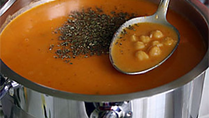 Nohutlu Mercimek Çorbası