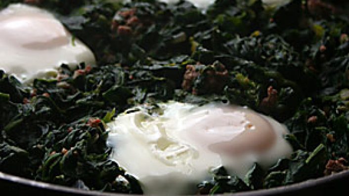 Yumurtalı Ispanak
